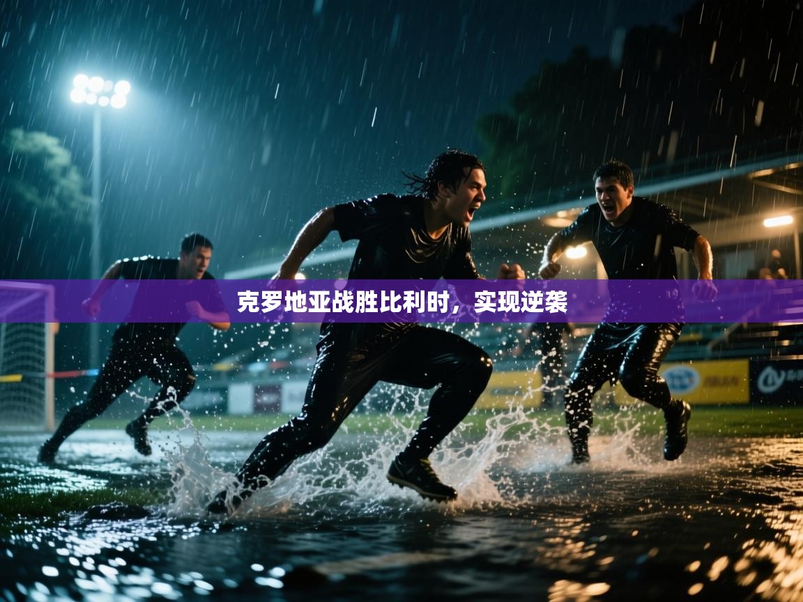 克罗地亚战胜比利时，实现逆袭  第1张