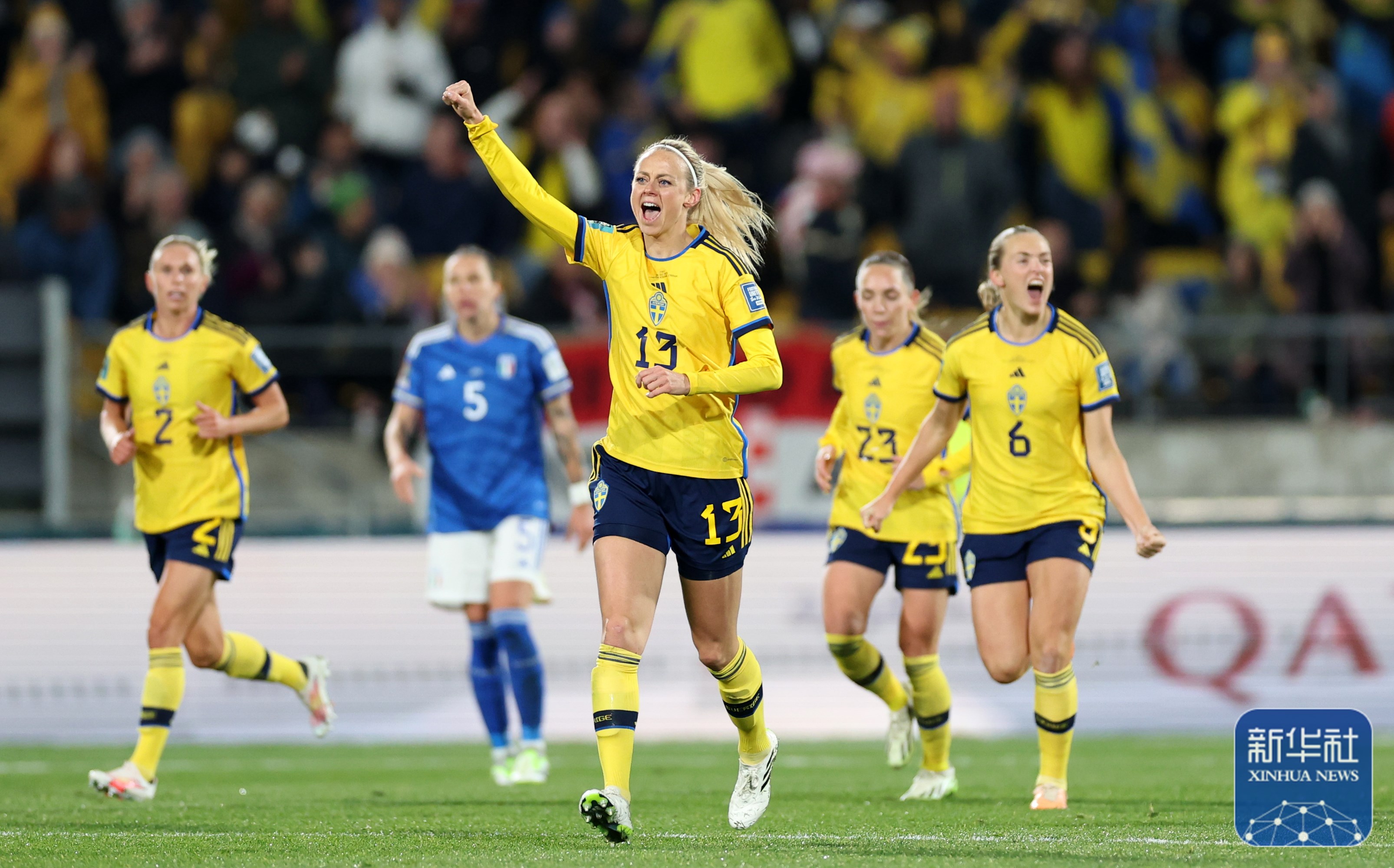 瑞典女足奋力一搏，努力进军前列